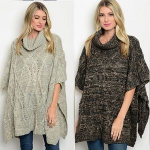 LAST ONE!!  Oversized Cowl Neck Sweater